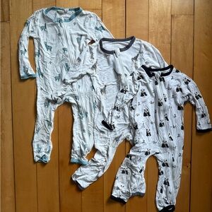 Kyte Baby Zip Romper bundle Sz 12-18mo